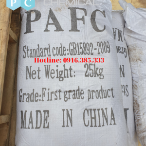 PAFC – Chất keo tụ cao phân tử – Poly nhôm sắt clorua