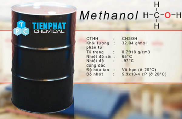 Ứng dụng Methanol được phép trong công nghiệp